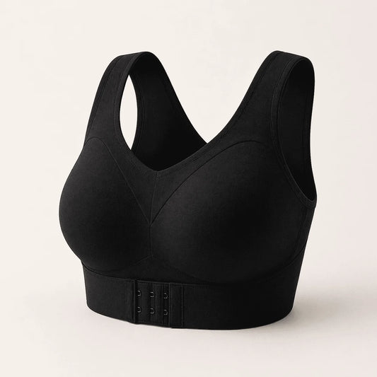 Front-Closure Back Support Bra