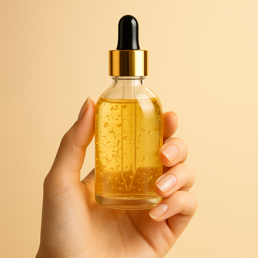 Gold Foil Hyaluronic Acid Face Serum 100ml