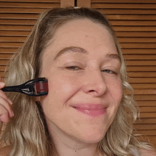 Clean face before applying hydrogel sheet mask.